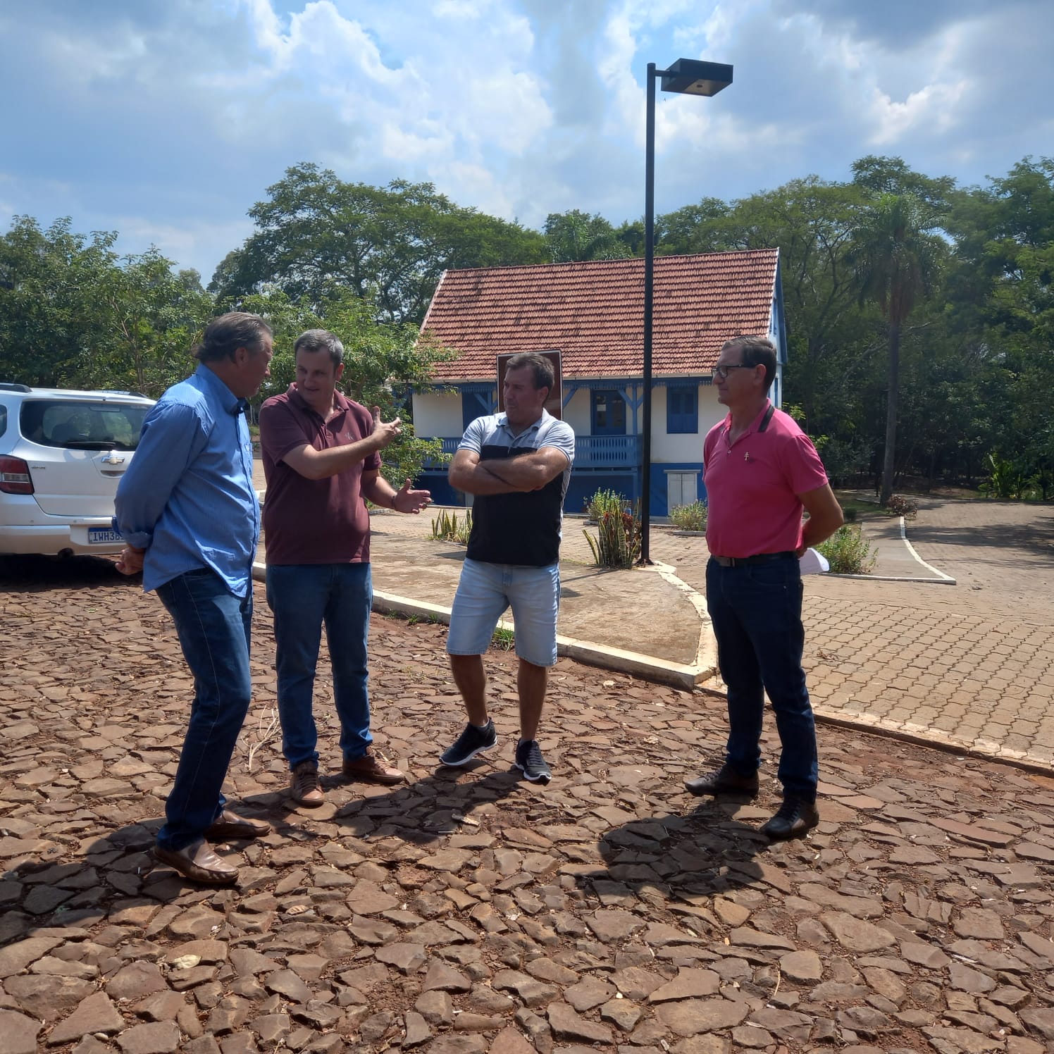 PREFEITO FERNANDO RECEBEU VISITA DEPUTADO AFONSO HAMM